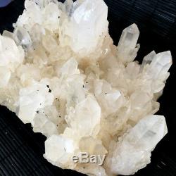 3700g Large Nature Clear Crystal Quartz Cluster Point Specimen Reiki Healing d17
