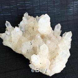 3700g Large Nature Clear Crystal Quartz Cluster Point Specimen Reiki Healing d17