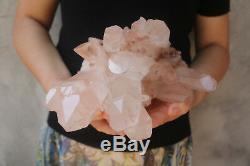 3840g Natural Beautiful Clear Quartz Crystal Cluster Tibetan Specimen B265