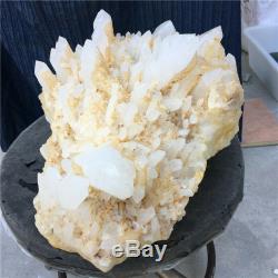 39.49LB Natural clear quartz cluster mineral crystal specimen healing