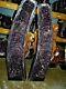 39.5 Inch Amethyst Crystal Cluster Cathedral Geode Pair Polished Blue Agate Rim