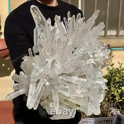 39.8LB A+++Large Himalayan high-grade quartz clusters / mineralsls