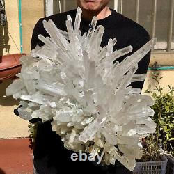 39.8LB A+++Large Himalayan high-grade quartz clusters / mineralsls