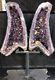 39 By 26 Amethyst Geode Quartz Crystal Cluster Cathedral With Steel Base