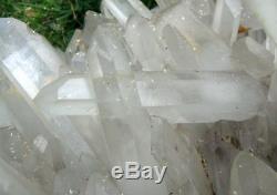 39LB Huge Rock Quartz Crystal Cluster Specimen-BZ157