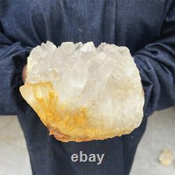 4.05LB TOP Natural White Crystal cluster quartz specimen Healing reiki AB1491