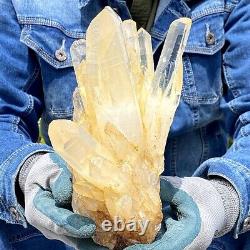 4.29LB Natural Crystal Cluster Specimen Quartz Reiki Healing