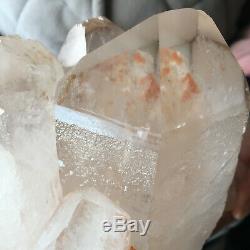 4.3lb Large Natural Clear White Quartz Crystal Cluster Rough Healing Specimen
