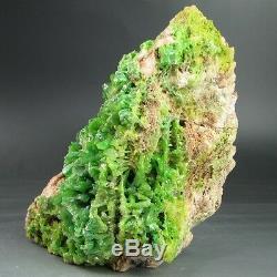 4.5lbs Apple Green Pyromorphite Loaded Crystal Cluster nice deal pye0217