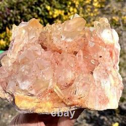 4.61LB Natural Crystal Cluster Specimen Reiki Healing Quartz T102