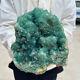 4.7lb Large Natural Green Cube Fluorite Quartz Crystal Cluster Mineral Specimen
