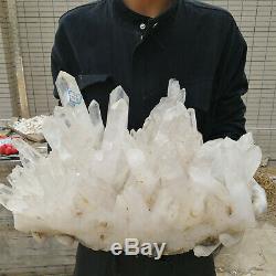 41.97LB Natural large white crystal clusters heal mineral specimens