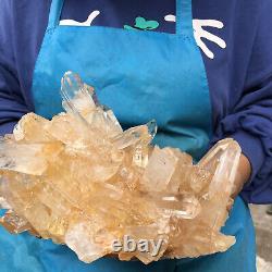 4200g Natural Clear Crystal Mineral Specimen Quartz Crystal Cluster