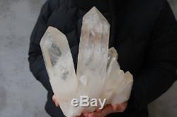 4280g(9.4lb) Natural Beautiful Clear Quartz Crystal Cluster Tibetan Specimen
