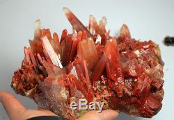 4464g A+ Rare Natural New find Red Quartz Crystal Cluster Specimen Reiki Wicca