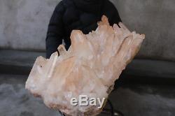 45100g(99.4lb) Natural Beautiful Clear Quartz Crystal Cluster Tibetan Specimen