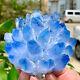 456g New Find Blue Phantom Quartz Crystal Cluster Mineralspecimenhealing