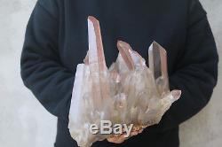 4580g Natural Beautiful Clear Quartz Crystal Cluster Tibetan Specimen #721