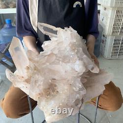 46.18lb Natural white Quartz Cluster Crystal Specimens Mineral Healing 20950g