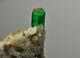 47 Ct. Terminated Highest Quality Panjsher Emerald Clean Crystal, Bunch, Matrix