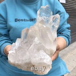 4800g Natural Clear Crystal Mineral Specimen Quartz Crystal Cluster