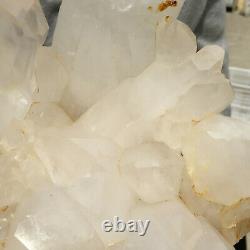 4920g Large Natural Clear White Quartz Crystal Cluster Rough Healing Specimen