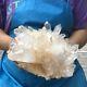 5.28lb Large Natural White Quartz Crystal Cluster Rough Specimen Healing