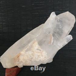 5.2LB Large Nature Clear Crystal Quartz Cluster Point Specimen Reiki Healing 17