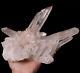 5.80lb Natural Clear White Quartz Point Crystal Cluster Healing Mineral Specimen