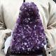 5.91lb Natural Amethyst Cluster Quartz Crystal Geode Specimen Healing+standun153
