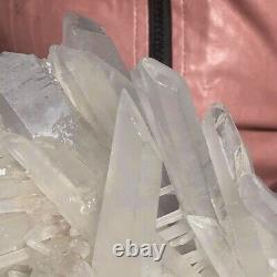 5.94LB Natural White Crystal Cluster Mineral Specimen Quartz Healing