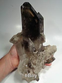 5 lb. 100%Natural SMOKY CITRINE QUARTZ Crystal Cluster mineral Specimen Healing
