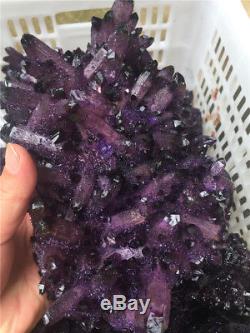 5000g Wholesale RARE! New Find Amethyst Quartz Crystal Cluster Specimen 11lb