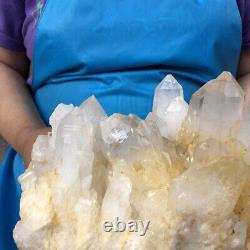 5020G Natural Clear Quartz Cluster Crystal Cluster Mineral Specimen Heals