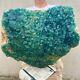 52.7lb Large Natural Green Cube Fluorite Quartz Crystal Cluster Mineral Specimen