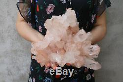 5380g(11.8lb) Natural Beautiful Clear Quartz Crystal Cluster Tibetan Specimen