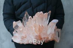 5560g(12.2lb) Natural Beautiful Clear Quartz Crystal Cluster Tibetan Specimen
