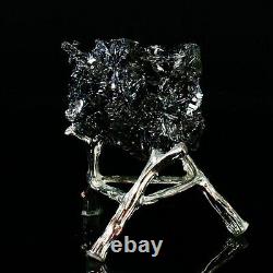55g Natural Stibnite Cluster Crystal Quartz Mineral Specimen Decoration Energy