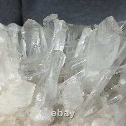 6.0lb Natural White Quartz Crystal Cluster Himalaya Healing Mineral Specimen