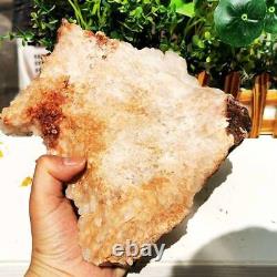 6.11LB Natural white crystal cluster single point mineral specimen Healing