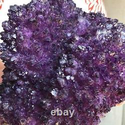 6.41LB Species Restoration of New Purple Quartz Crystal Cluster Discovered K467
