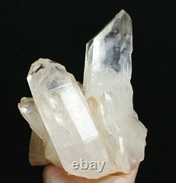 6.42lb Natural Beautiful white Quartz Crystal Cluster POINT Mineral Specimen