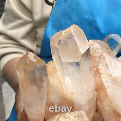 6.53LB Large Natural White Quartz Crystal Cluster Rough Specimen Healing Stone