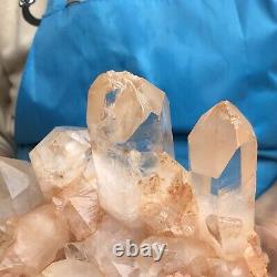 6.53LB Large Natural White Quartz Crystal Cluster Rough Specimen Healing Stone