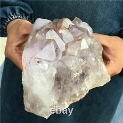 6.9 LB Natural Amethyst Quartz Cluster Crystal Rough Specimen Madagascar