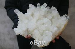 6080g Beautiful NATURAL Skeletal Clear QUARTZ Crystal cluster Tibetan Specimen