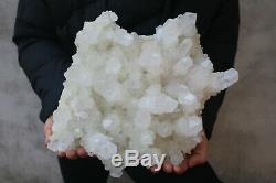 6080g Beautiful NATURAL Skeletal Clear QUARTZ Crystal cluster Tibetan Specimen