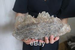 6140g(13.5lb) Natural Beautiful Clear Quartz Crystal Cluster Tibetan Specimen
