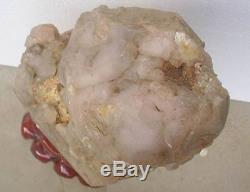 62.6lb Rare Huge Unique Natural Skeletal Quartz Crystal Cluster Points Original