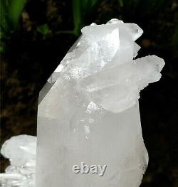 622g Amazing Natural Water Clear Cluster Growth On Double Terminated Quartz